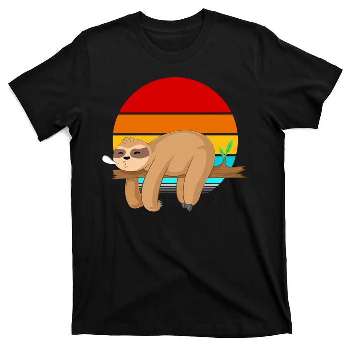 Retro Vintage Sloth T-Shirt