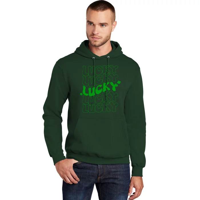 Retro Vintage St Patricks Day Lucky Hoodie