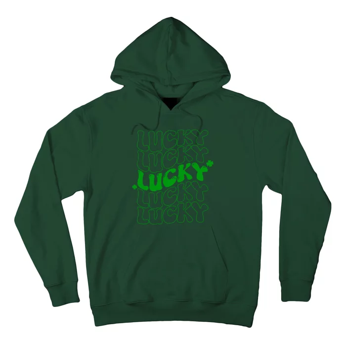 Retro Vintage St Patricks Day Lucky Hoodie