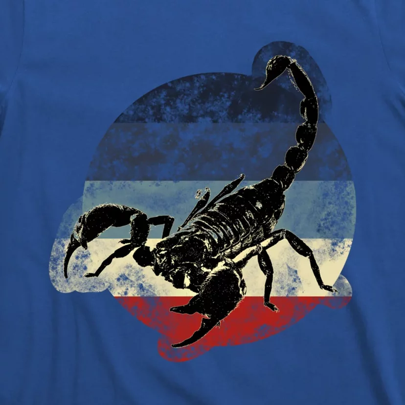 Retro Vintage Scorpion Zodiac Gift T-Shirt