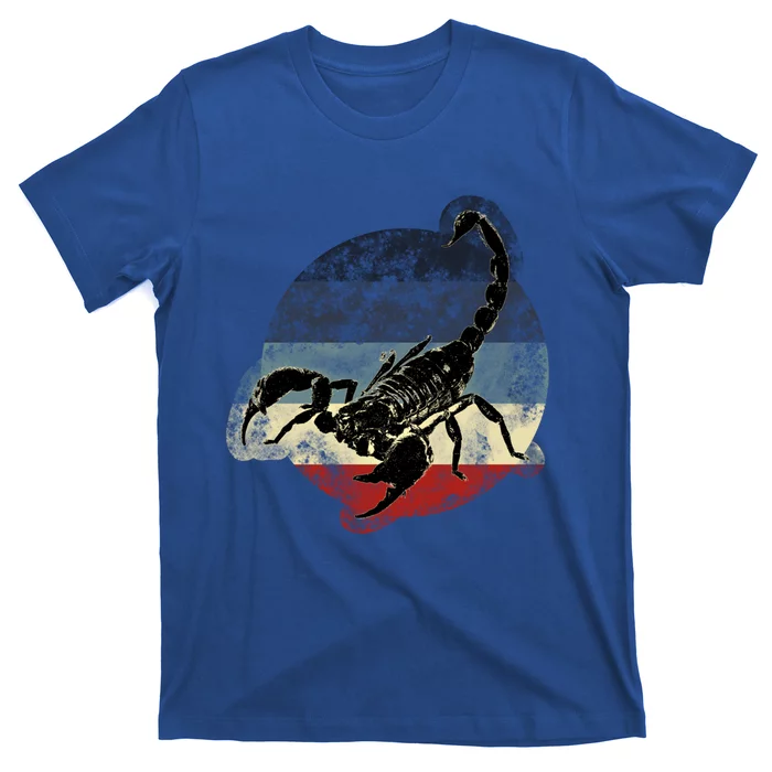 Retro Vintage Scorpion Zodiac Gift T-Shirt