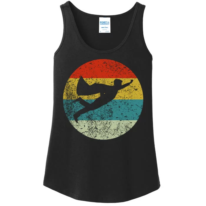 Retro Vintage Super Hero Ladies Essential Tank