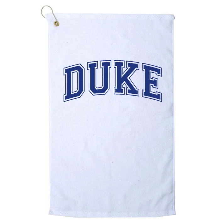 Retro Vintage Style Platinum Collection Golf Towel