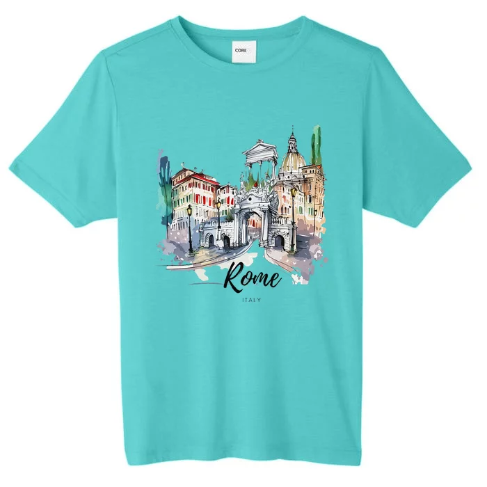 Retro Vintage Summer Italia Italy Rome City Souvenir Gifts ChromaSoft Performance T-Shirt