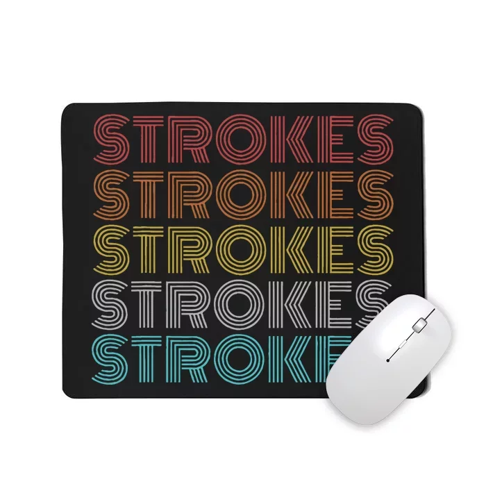 Retro Vintage Strokes Mousepad