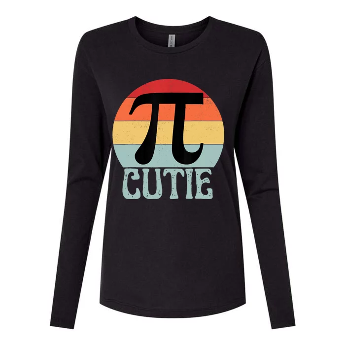 Retro Vintage Symbol Pi Day Math Teacher Funny Pi Day Womens Cotton Relaxed Long Sleeve T-Shirt