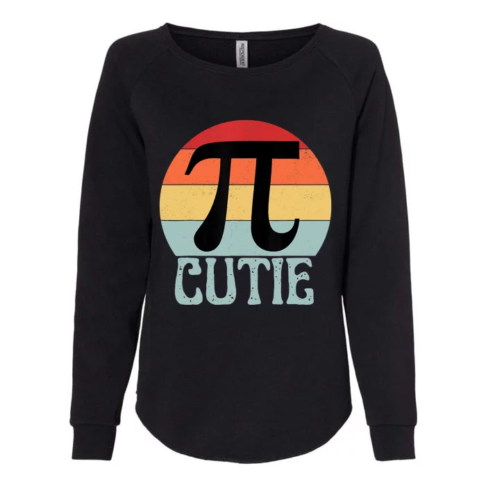 Retro Vintage Symbol Pi Day Math Teacher Funny Pi Day Womens California Wash Sweatshirt