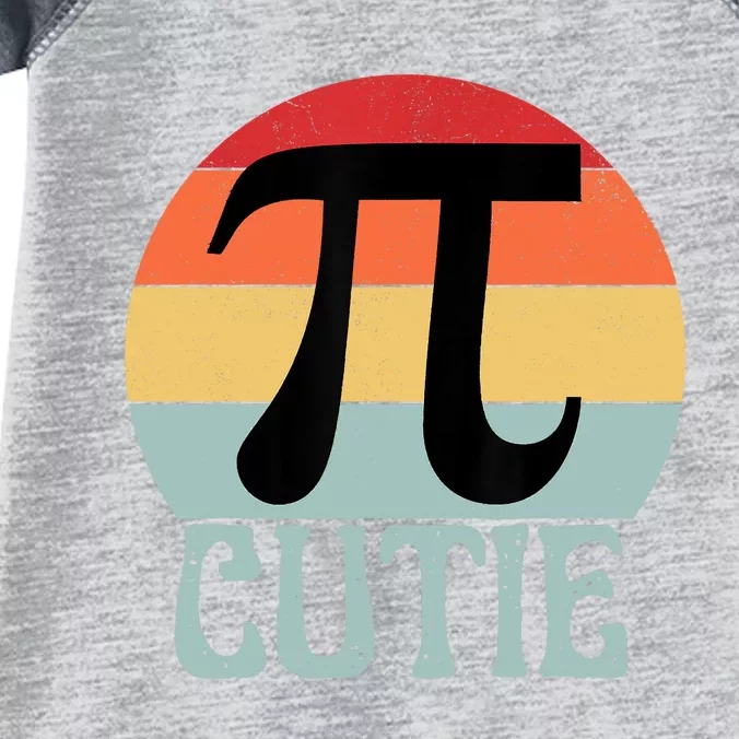 Retro Vintage Symbol Pi Day Math Teacher Funny Pi Day Infant Baby Jersey Bodysuit