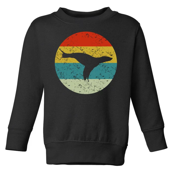 Retro Vintage Seal Toddler Sweatshirt