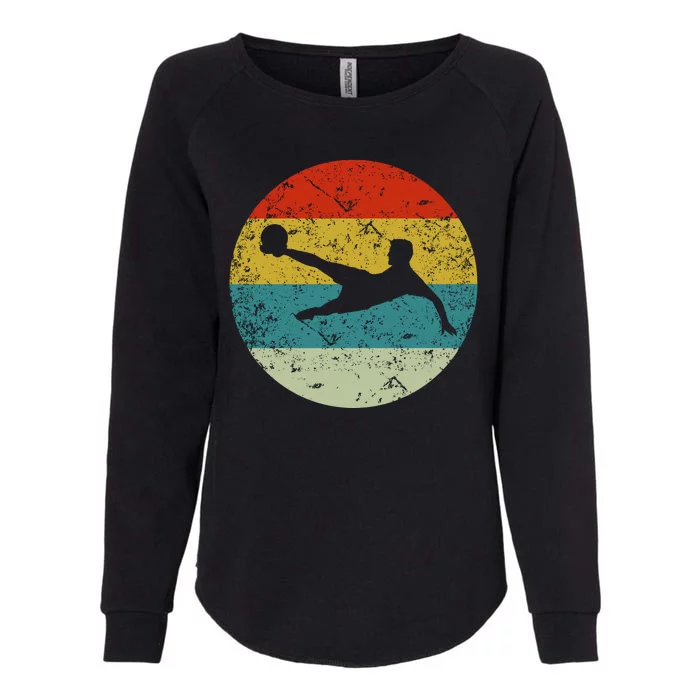 Retro Vintage Soccer Womens California Wash Sweatshirt