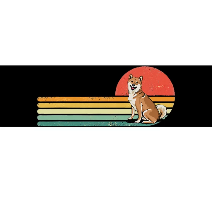 Retro Vintage Shiba Inu Dog Lover Shiba Mom Dad Pet Lover Bumper Sticker