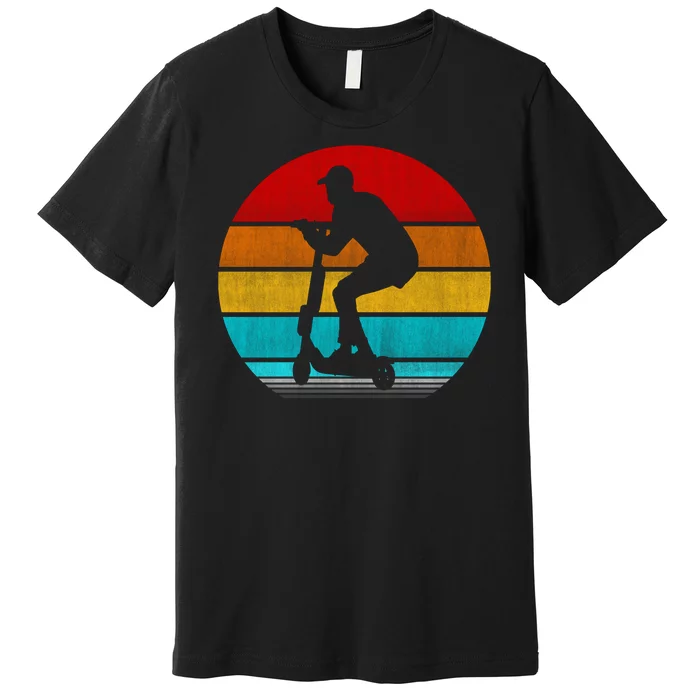 Retro Vintage Scooter Premium T-Shirt