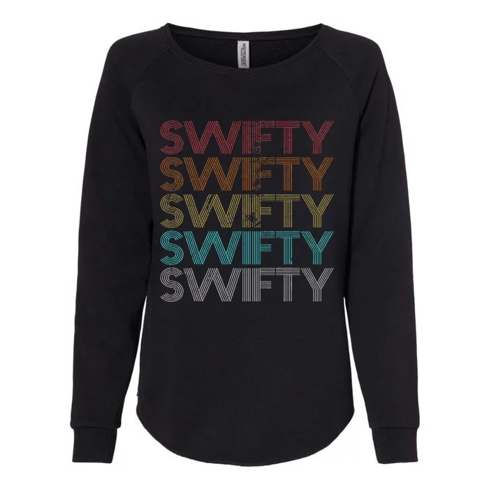 Retro Vintage Swifty Womens California Wash Sweatshirt