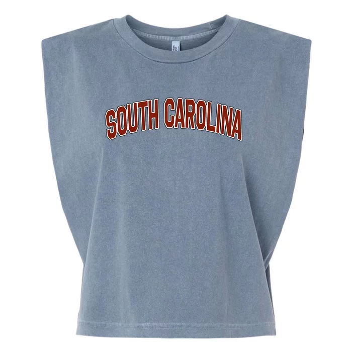 Retro Vintage South Carolina State South Carolina Varsity Garment-Dyed Women's Muscle Tee