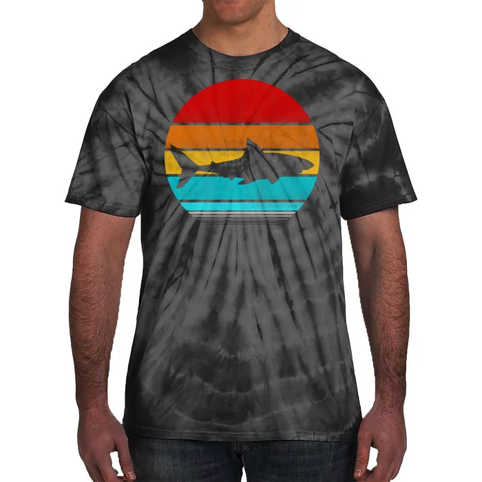 Retro Vintage Shark Tie-Dye T-Shirt