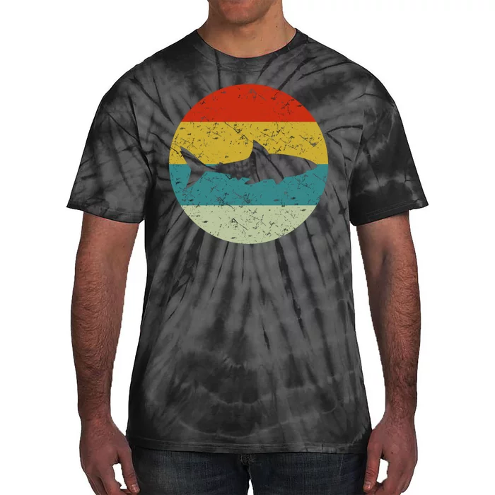 Retro Vintage Shark Tie-Dye T-Shirt