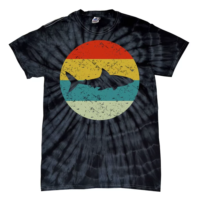 Retro Vintage Shark Tie-Dye T-Shirt