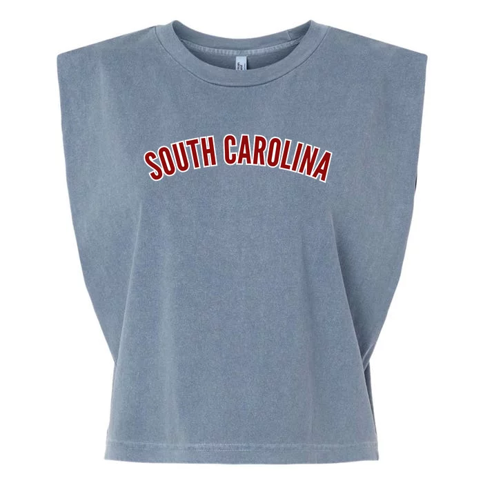 Retro Vintage South Carolina State South Carolina Garment-Dyed Women's Muscle Tee