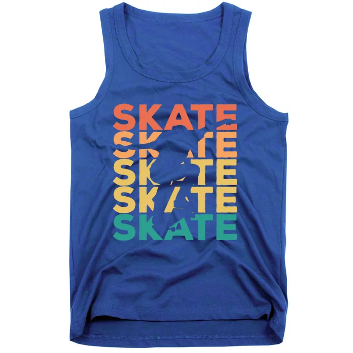 Retro Vintage Skating Gift For Skaters Gift Tank Top