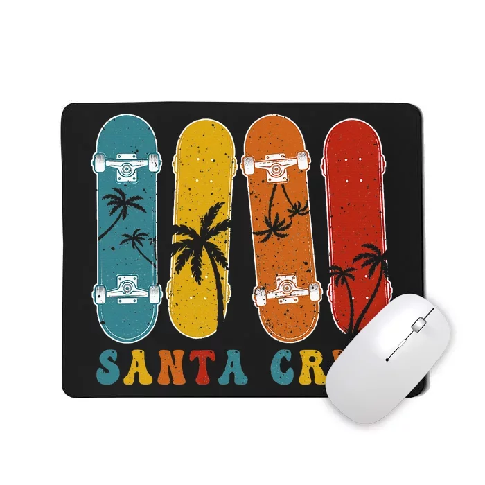 Retro Vintage Skateboard Mousepad