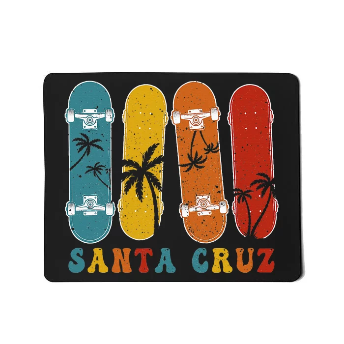 Retro Vintage Skateboard Mousepad