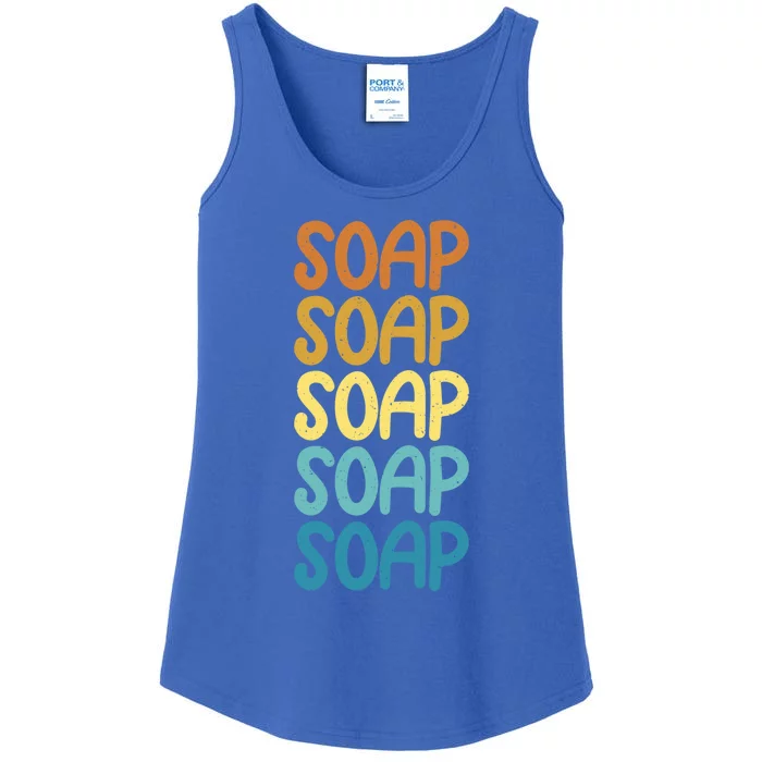 Retro Vintage Soap Maker Soap Making Expert Lover Funny Gift Ladies Essential Tank