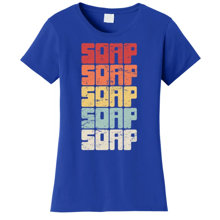 Retro Vintage Soap Maker / Craft Fair Home Soap Making Funny Gift Women's T-Shirt