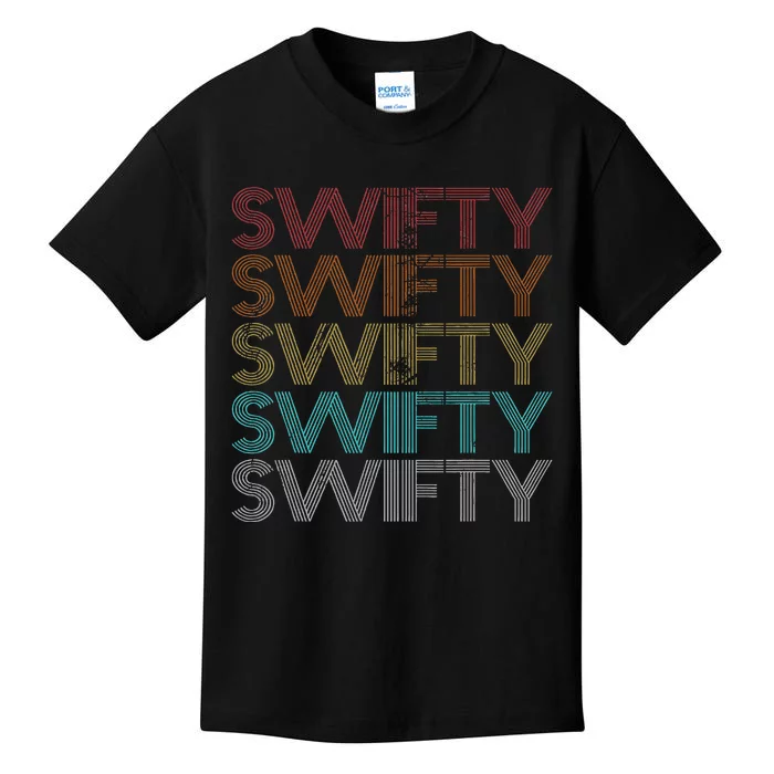 Retro Vintage Swifty Kids T-Shirt