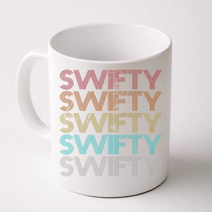 Retro Vintage Swifty Front & Back Coffee Mug