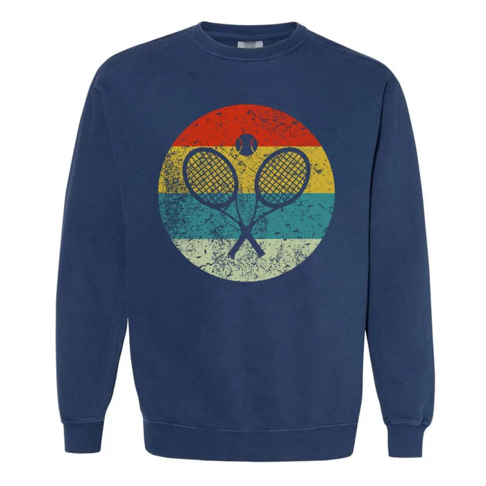 Retro Vintage Tennis Garment-Dyed Sweatshirt