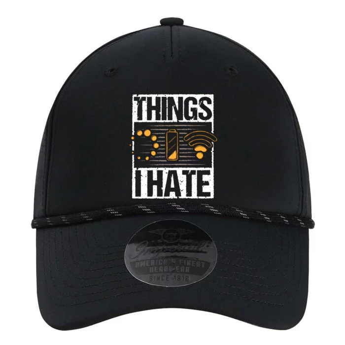 Retro Vintage Things I Hate Computer Problems Programmer Gift Performance The Dyno Cap