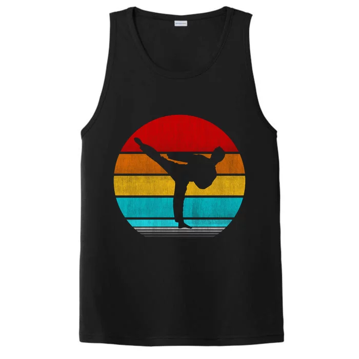 Retro Vintage Taekwondo Performance Tank