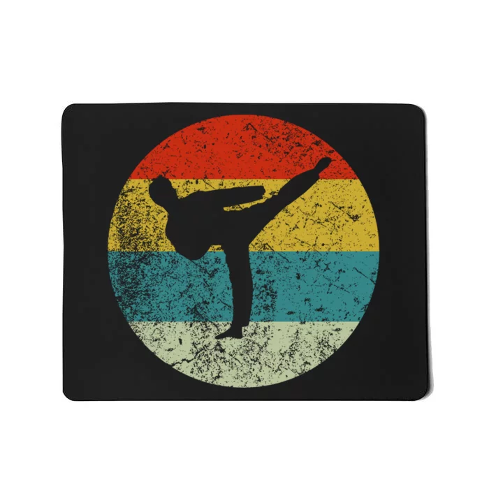 Retro Vintage Taekwondo Mousepad