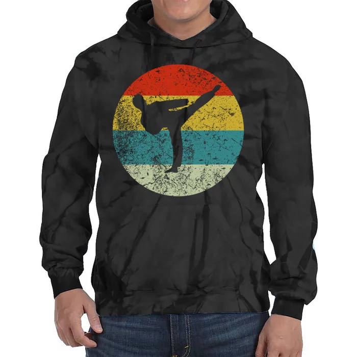 Retro Vintage Taekwondo Tie Dye Hoodie