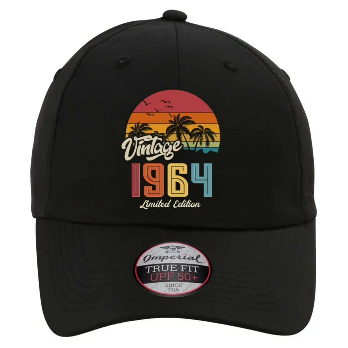 Retro Vintage Tropical Palm Trees Limited Edition 1964 60th Birthday The Original Performance Cap