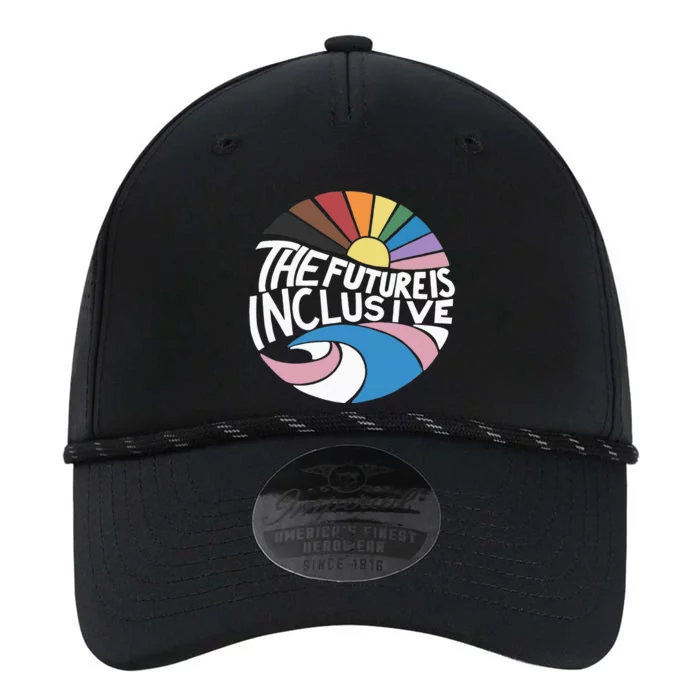 Retro Vintage The Future Is Inclusive LGBT Gay Rights Pride Performance The Dyno Cap