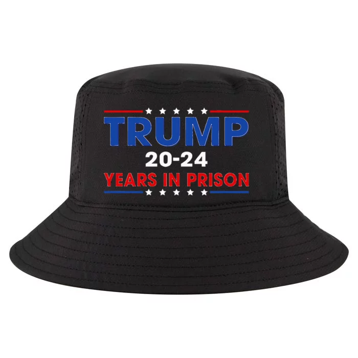 Retro Vintage Trump 2024 Years In Prison Funny Anti Trump Cool Comfort Performance Bucket Hat