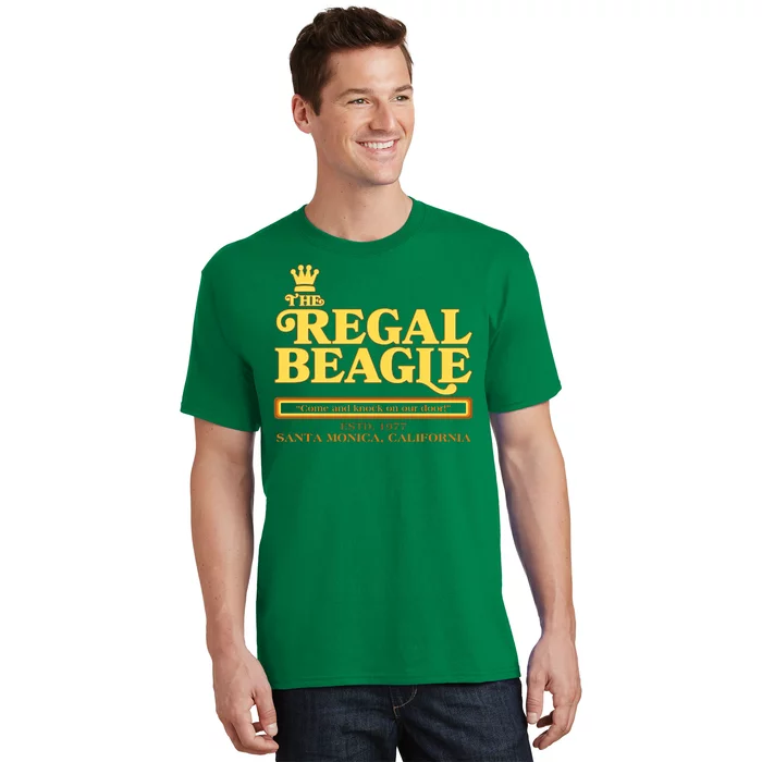 Retro Vintage The Regal Beagle ESTD 1977 Santa Monica California T-Shirt