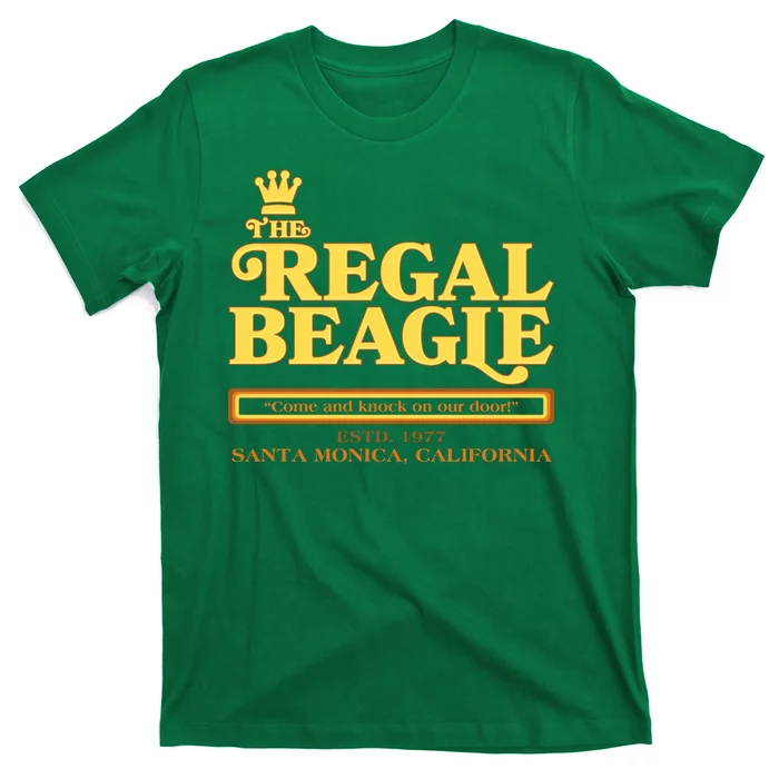 Retro Vintage The Regal Beagle ESTD 1977 Santa Monica California T-Shirt