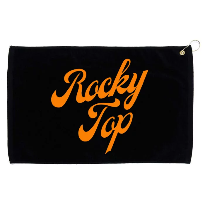 Retro Vintage Tennessee Orange Grommeted Golf Towel