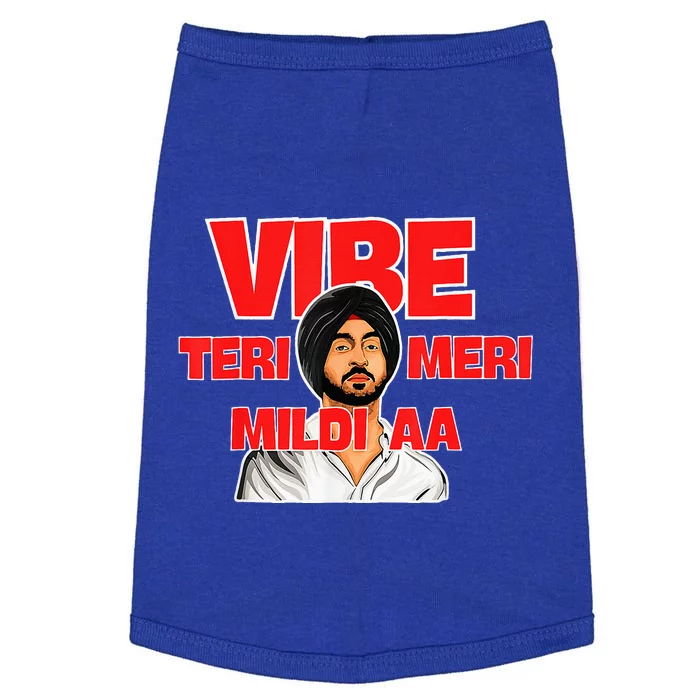 Retro Vibe Teri Meri Mildi Aa Desi Doggie Tank