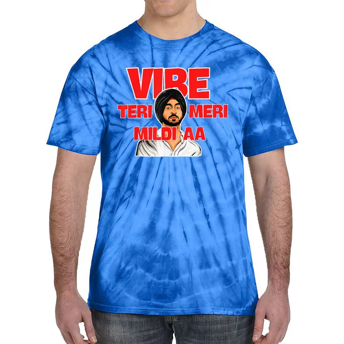 Retro Vibe Teri Meri Mildi Aa Desi Tie-Dye T-Shirt