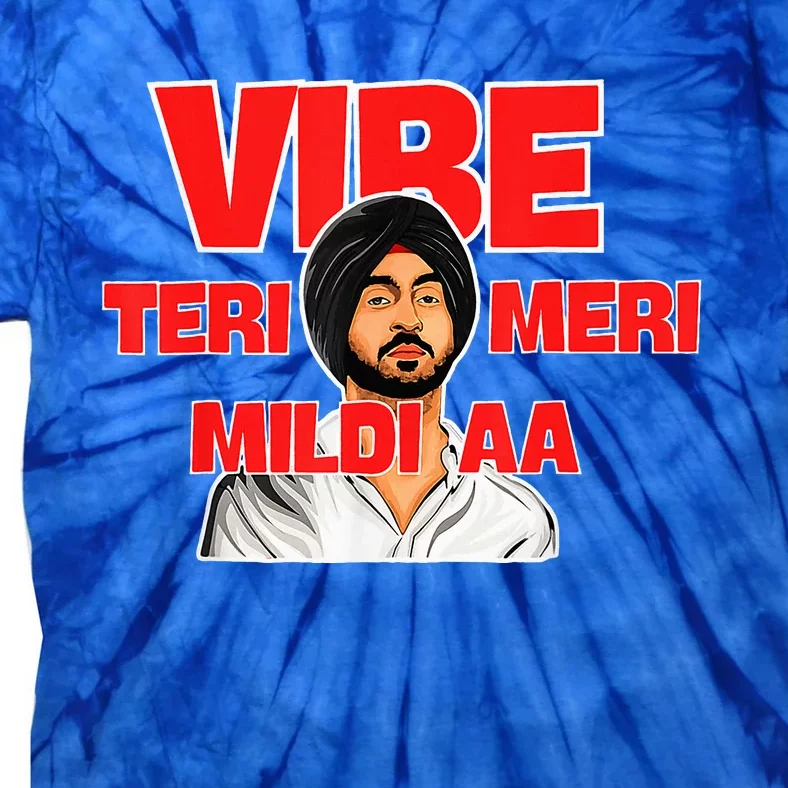 Retro Vibe Teri Meri Mildi Aa Desi Tie-Dye T-Shirt