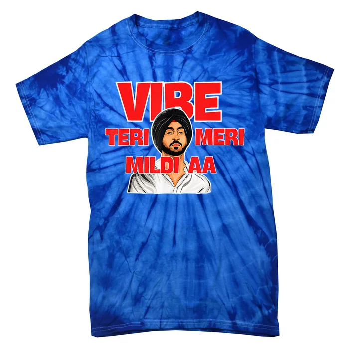 Retro Vibe Teri Meri Mildi Aa Desi Tie-Dye T-Shirt