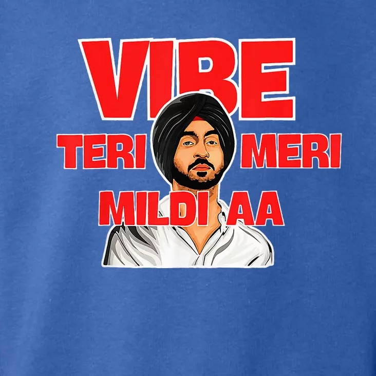 Retro Vibe Teri Meri Mildi Aa Desi Toddler Hoodie