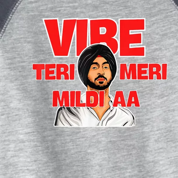 Retro Vibe Teri Meri Mildi Aa Desi Toddler Fine Jersey T-Shirt