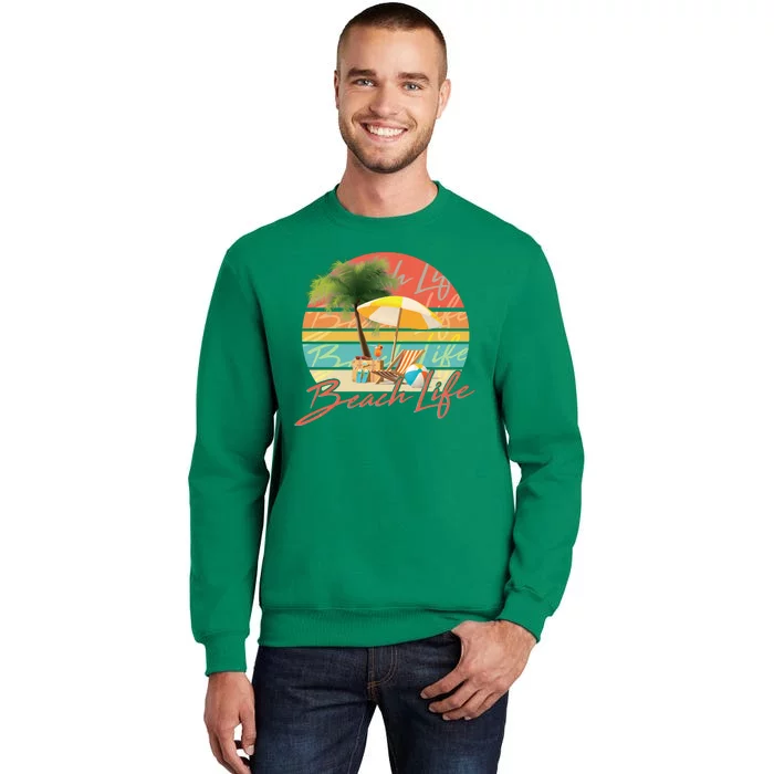 Retro Vintage Vacation Beach Life Sweatshirt