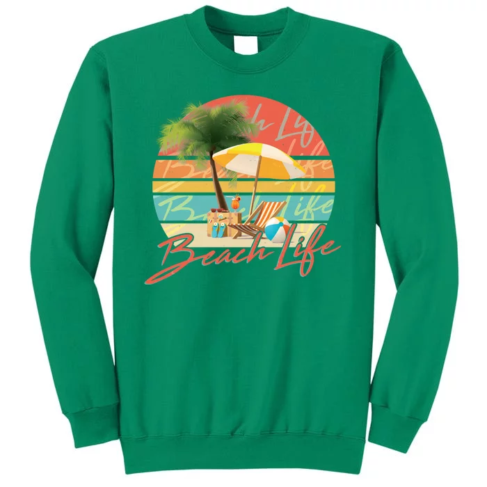 Retro Vintage Vacation Beach Life Sweatshirt