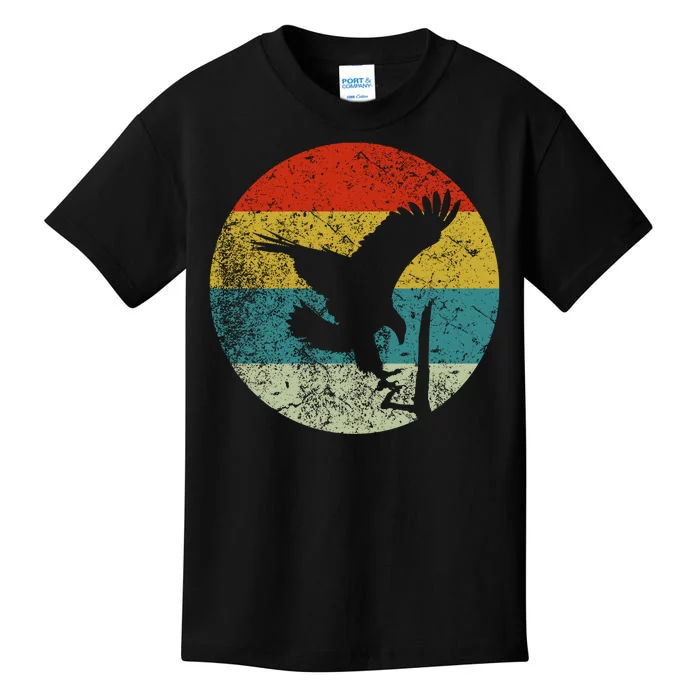 Retro Vintage Vulture Kids T-Shirt