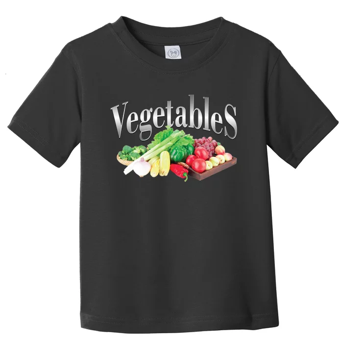 Retro Vintage Vegetables Toddler T-Shirt